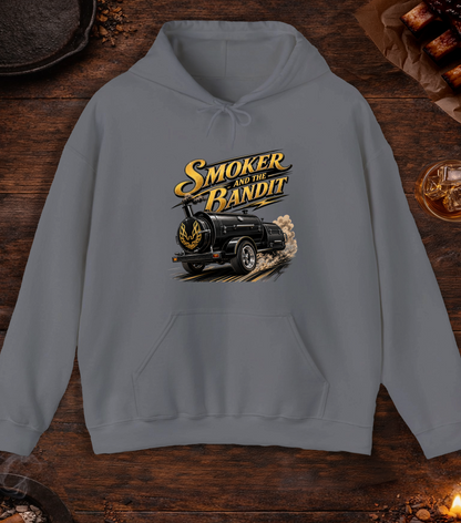 Smoker And Bandit Hoodie - Charcoal