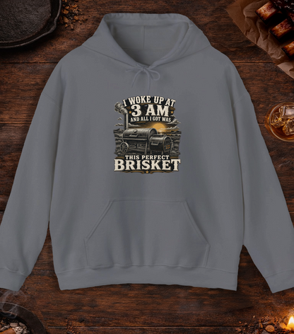 Woke Up At 3am Hoodie - Charcoal
