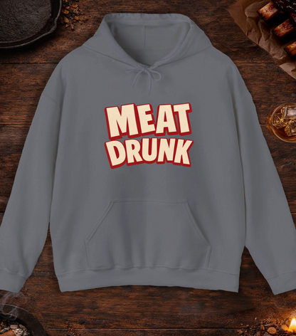 Meat Drunk Hoodie - Charcoal