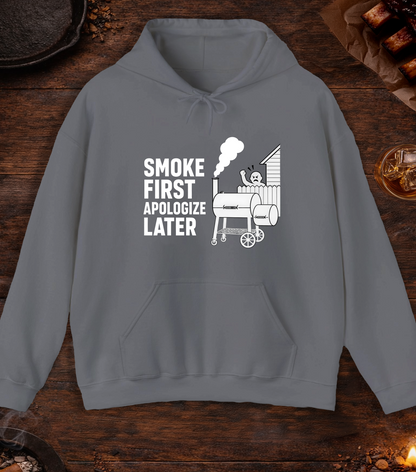 Apologize Later Hoodie - Charcoal