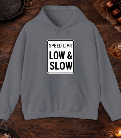 Speed Limit Low Slow Hoodie - Charcoal