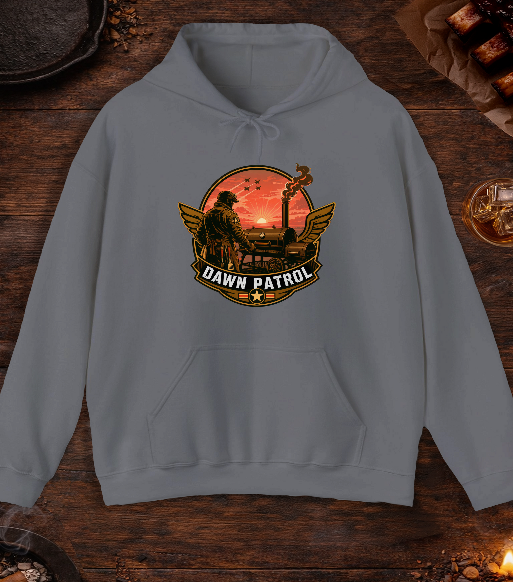 Dawn Patrol Hoodie - Charcoal