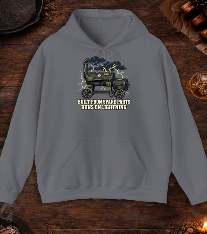 Runs on Lightning Hoodie - Charcoal