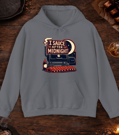 I Sauce After Midnight Hoodie - Charcoal