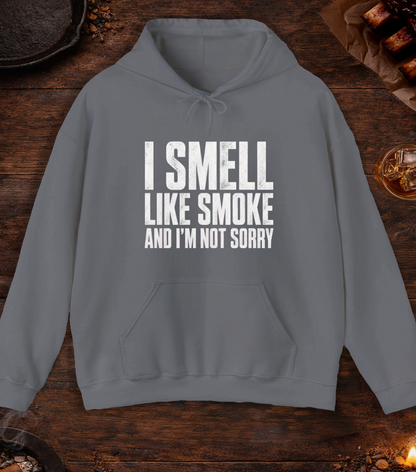 I Smell Like Smoke Hoodie - Charcoal