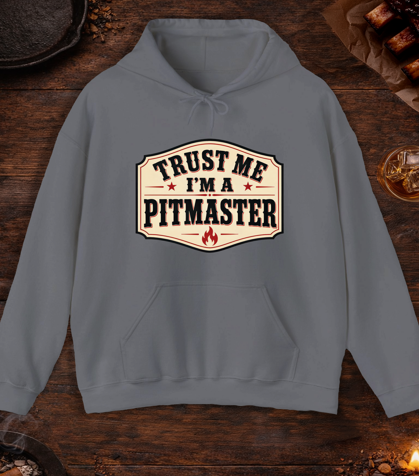 Trust Me Hoodie - Charcoal