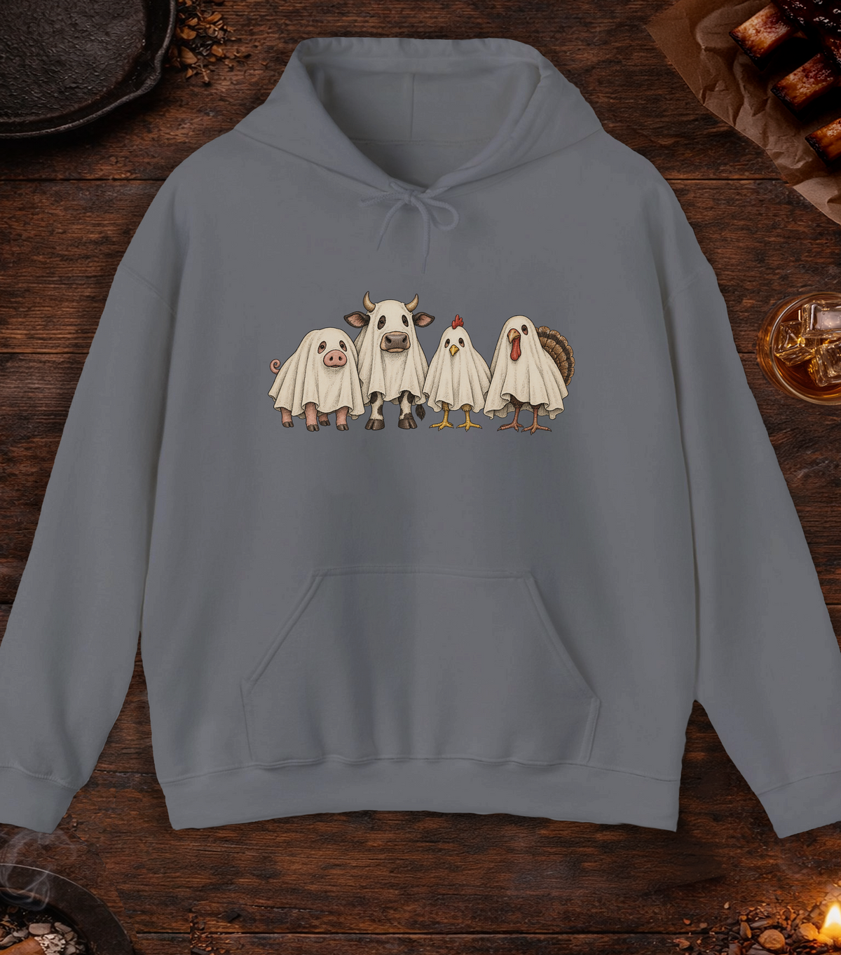 BBQ Ghosts - Charcoal
