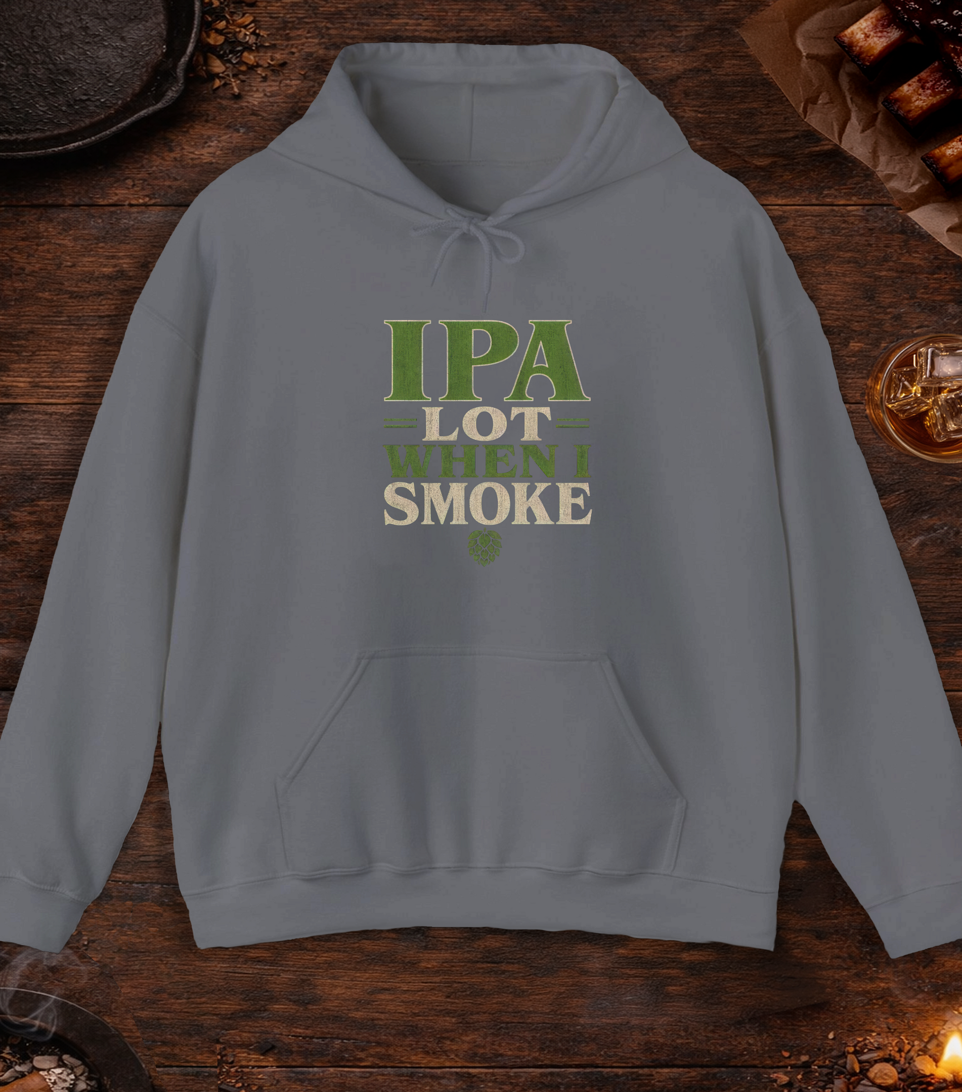 IPA Lot Hoodie - Charcoal