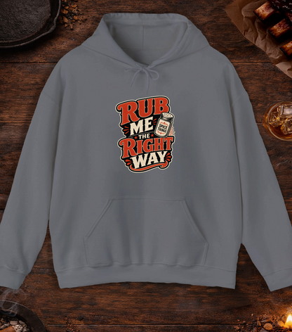 Rub Right Hoodie - Charcoal