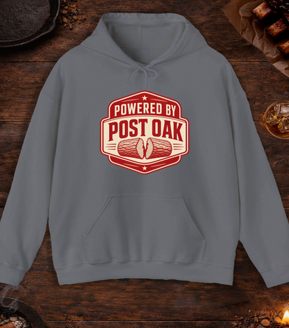 Powered by Post Oak Hoodie - Charcoal
