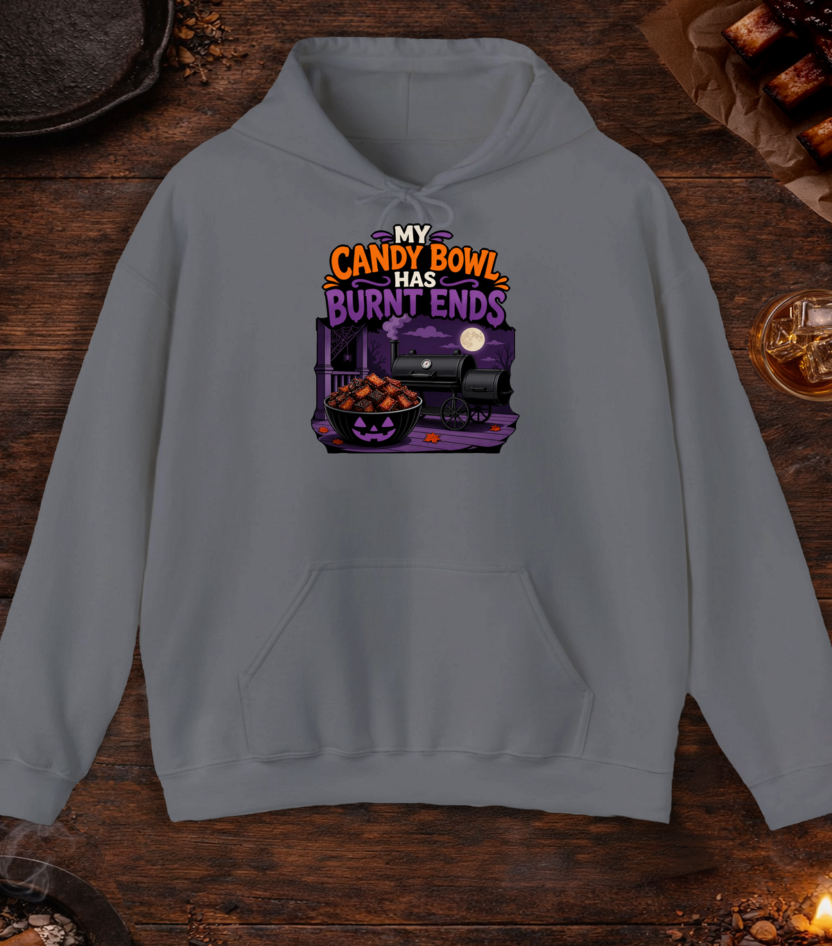 My Candy Bowl Hoodie - Charcoal