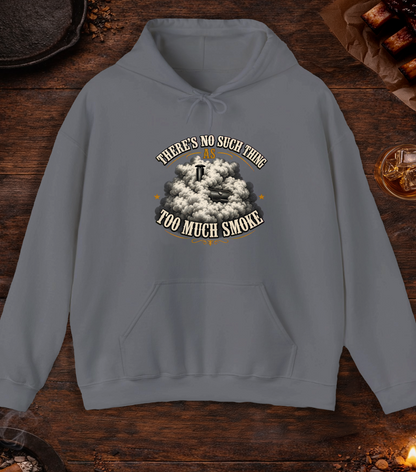 Too Much Smoke Hoodie - Charcoal
