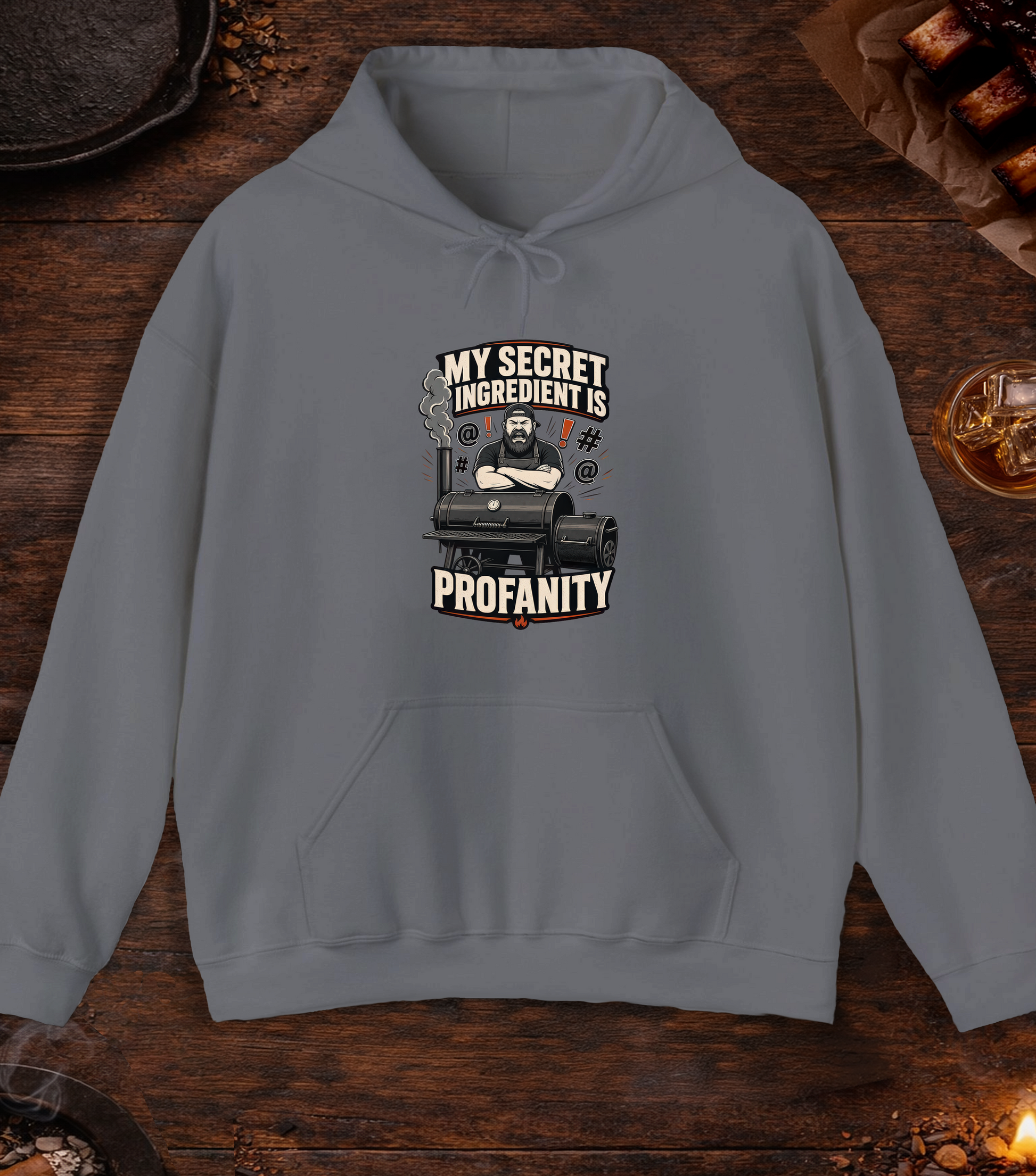 My Secret Ingredient Hoodie - Charcoal