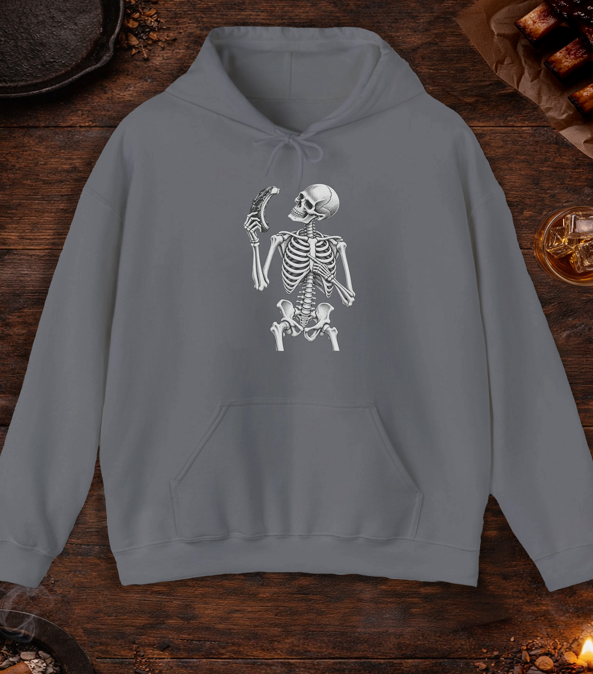 Skeleton Rib - Charcoal
