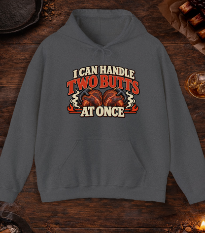 Handle Butts Hoodie - Dark Heather