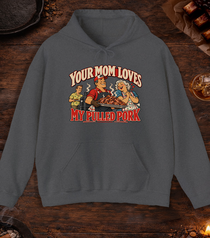 Your Mom Hoodie - Dark Heather