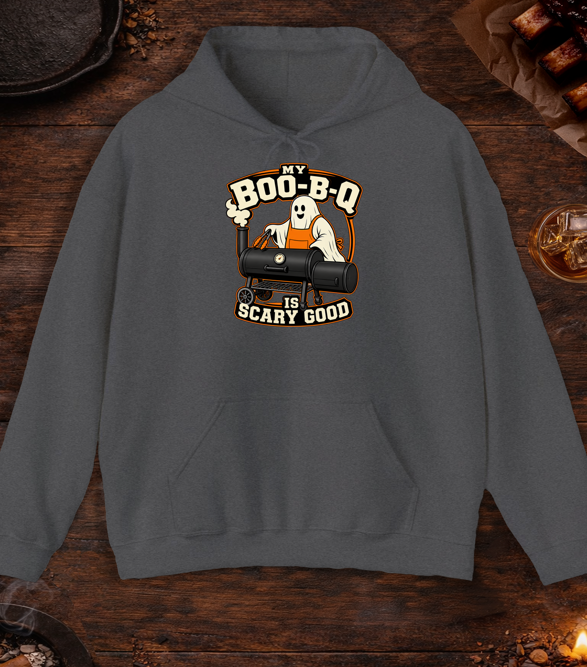 Scary Good Hoodie - Dark Heather
