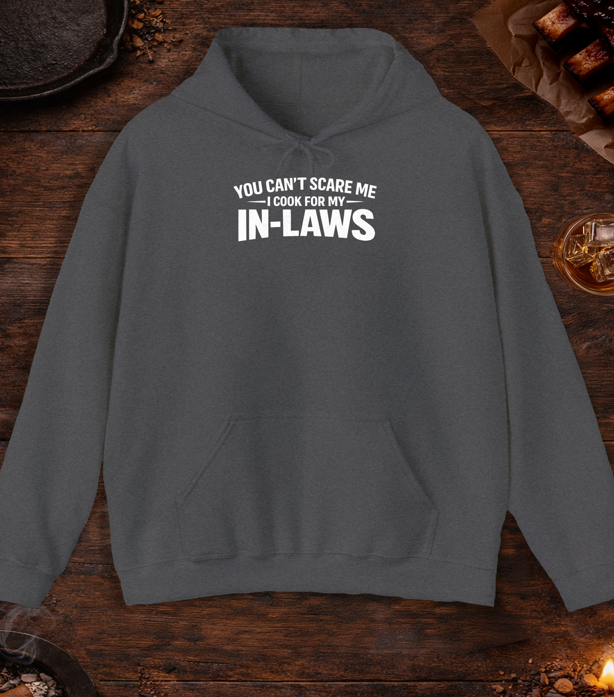 In-Law Cook Hoodie - Dark Heather