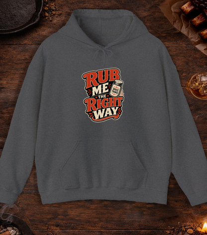 Rub Right Hoodie - Dark Heather
