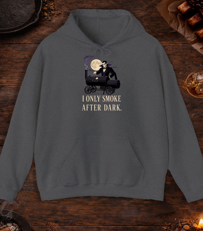 Smoke After Dark Hoodie - Dark Heather