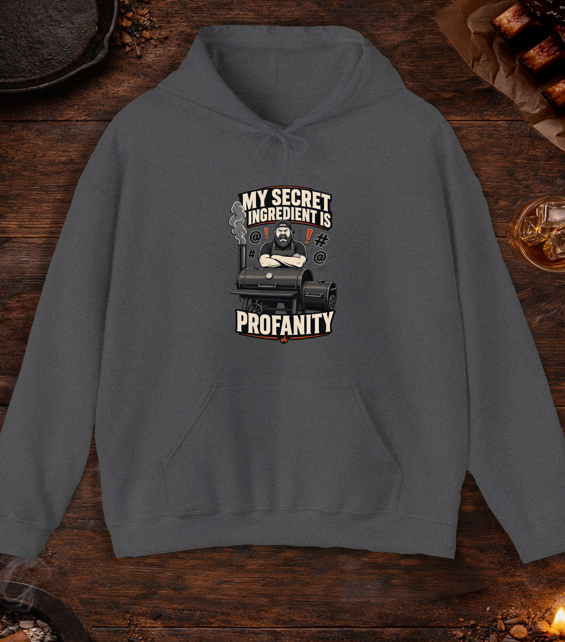 My Secret Ingredient Hoodie - Dark Heather