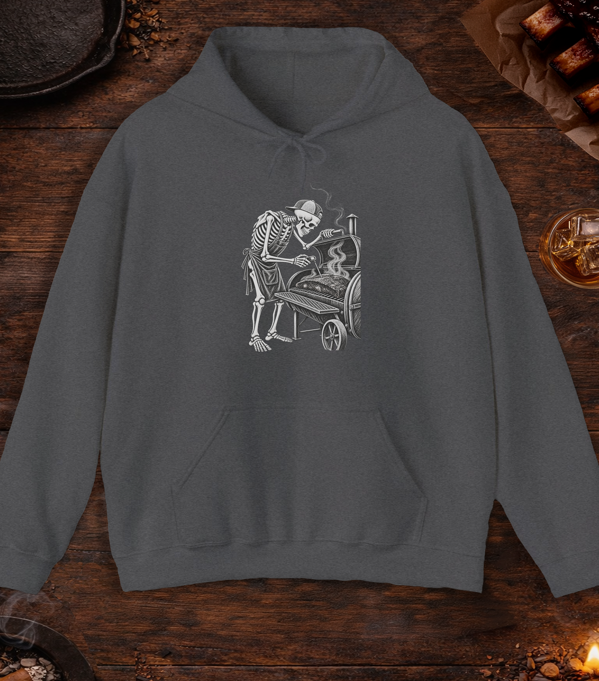 Skeleton Temp - Dark Heather