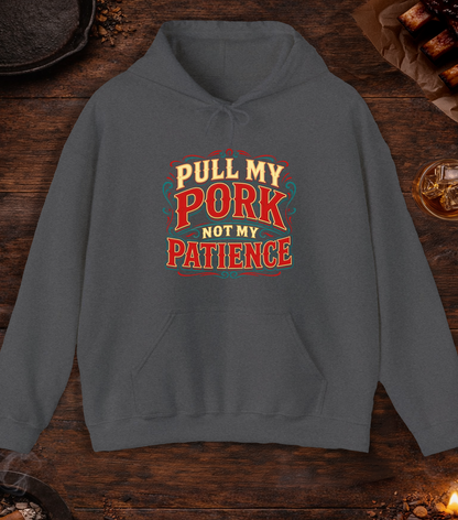 Pull My Pork Hoodie - Dark Heather