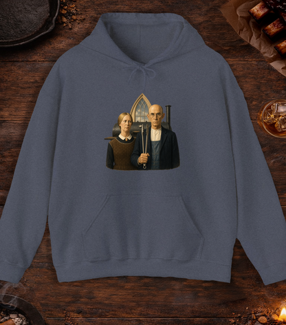 Pitmaster American Hoodie - Heather Navy