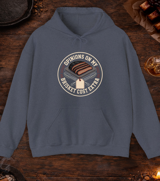 Opinions Cost Extra Hoodie - Heather Navy