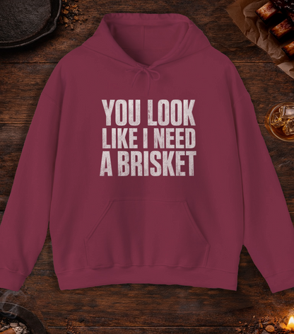 I Need a Brisket Hoodie - Maroon