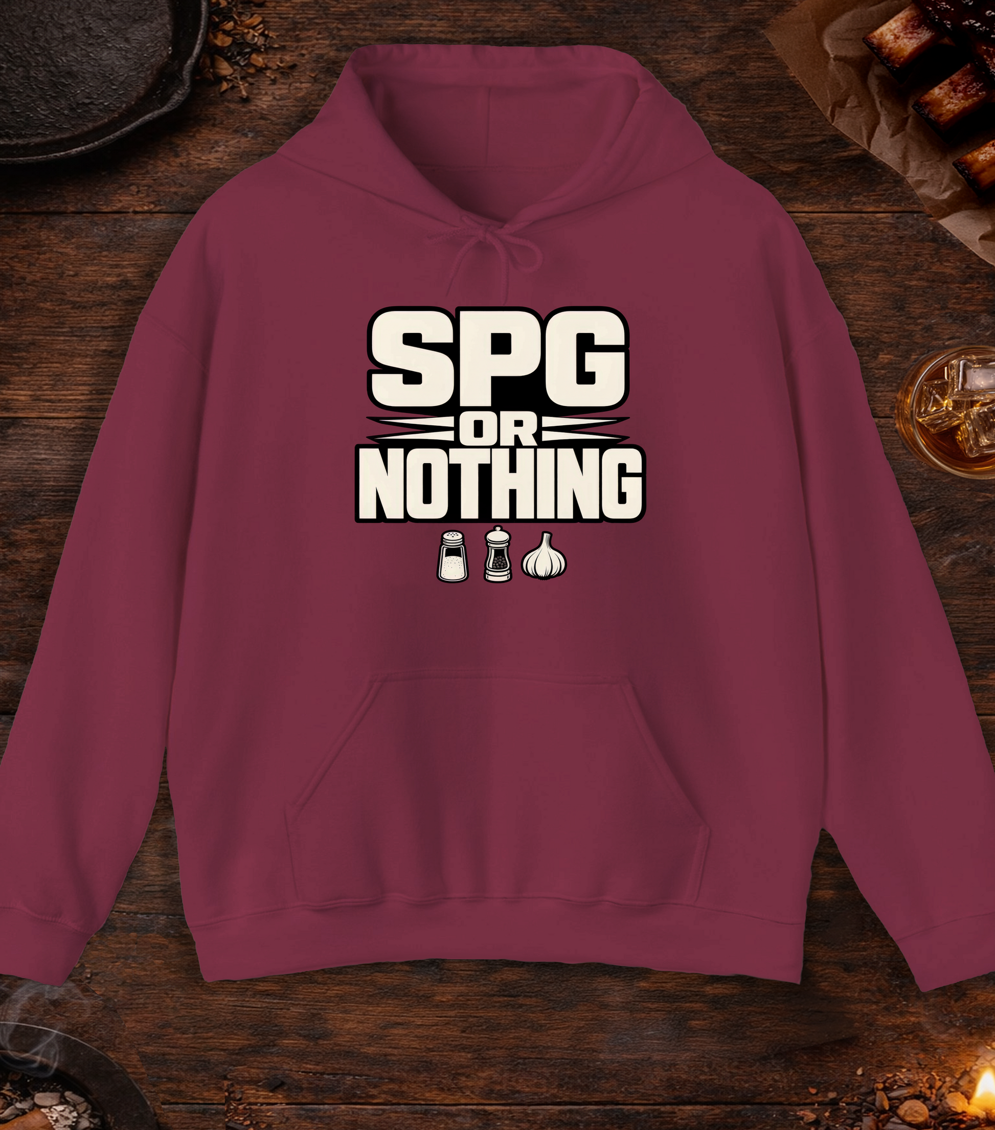 SPG or Nothing Hoodie - Maroon