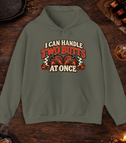 Handle Butts Hoodie - Military Green