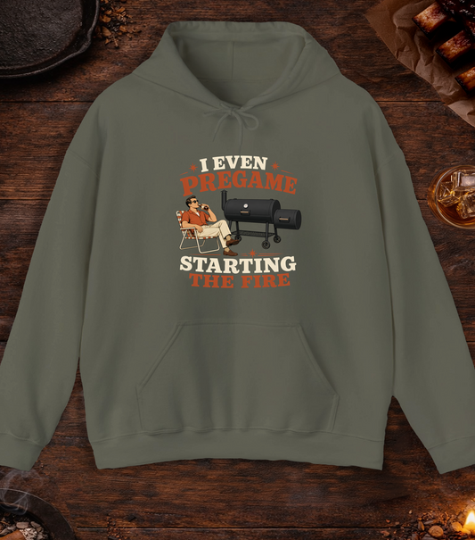 Pregame The Fire Hoodie - Military Green