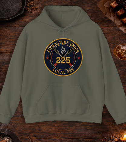 Pitmaster's Union Hoodie - Military Green