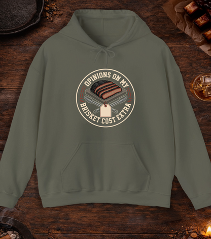 Opinions Cost Extra Hoodie - Military Green