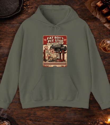 Fat Boy's Matchbook Hoodie - Military Green