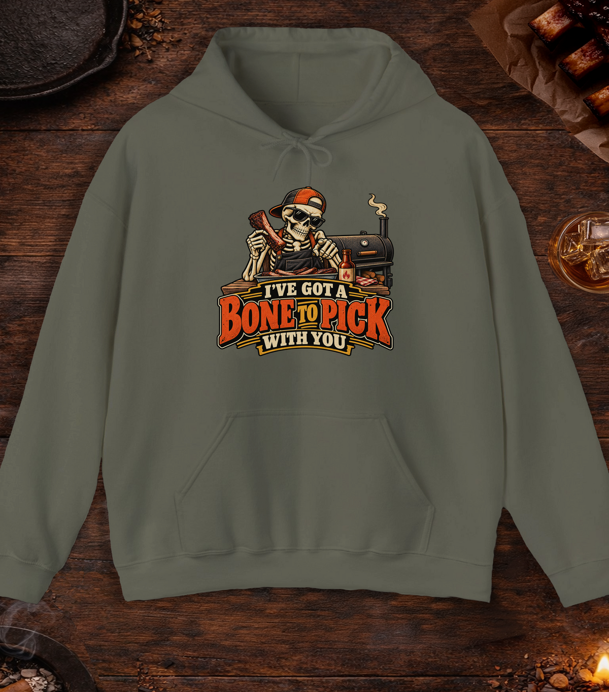 Bone Pick - Military Green