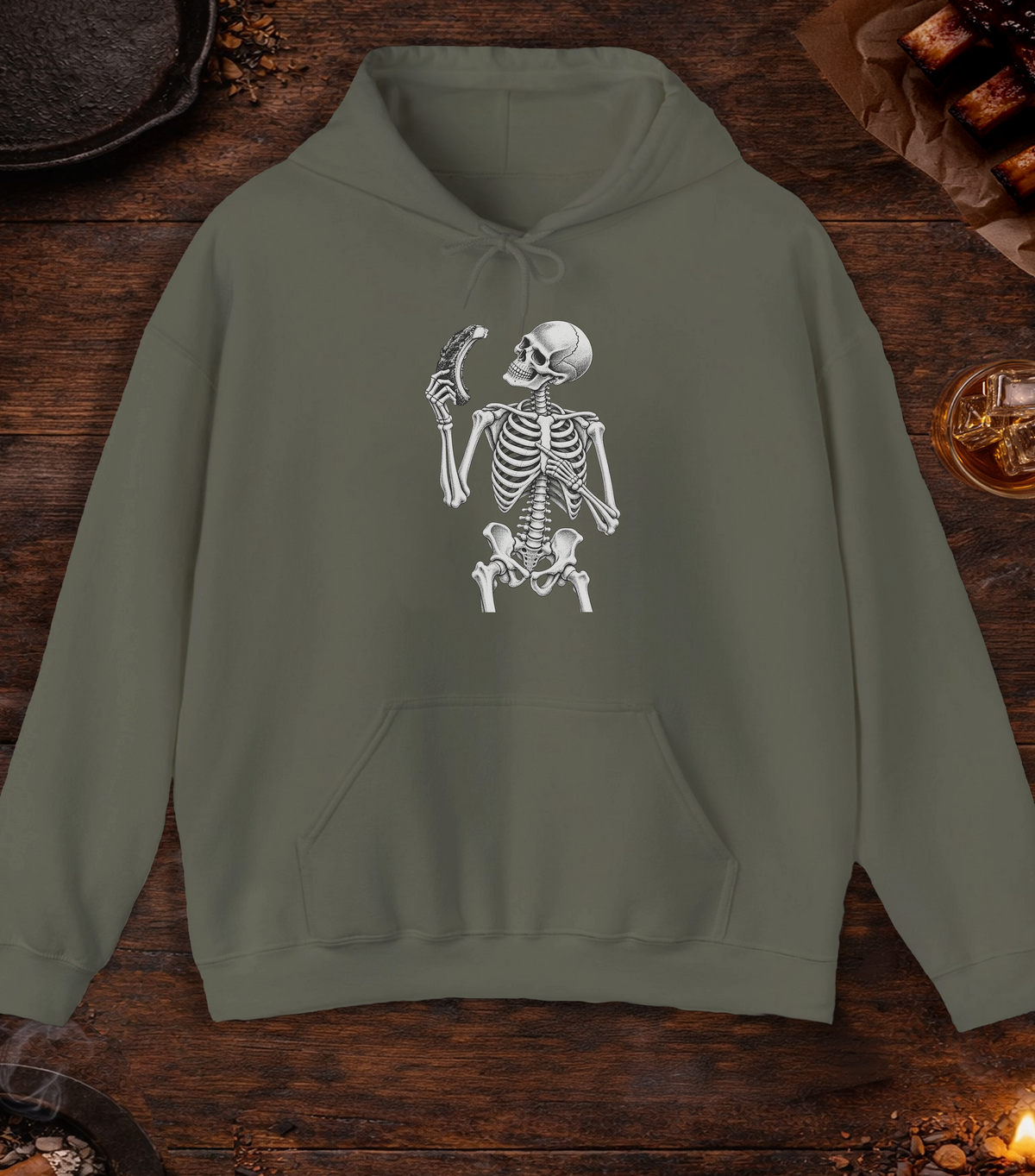 Skeleton Rib - Military Green