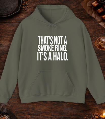 Smoke Ring Halo Hoodie - Military Green