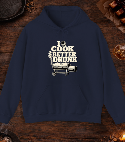 Cook Better Drunk Hoodie - Navy