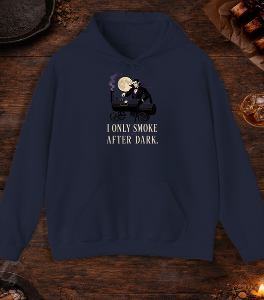 Smoke After Dark Hoodie - Navy