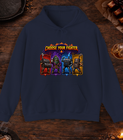 Choose Your Fighter Hoodie - Navy