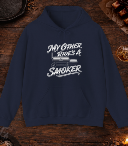 My Other Rides a Smoker Hoodie - Navy