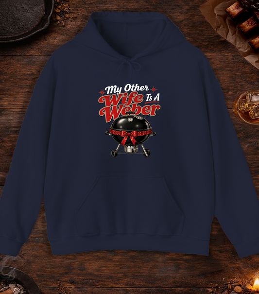 Wife Weber Hoodie - Navy