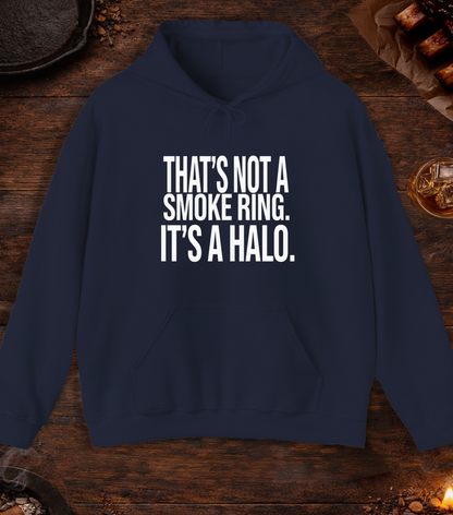 Smoke Ring Halo Hoodie - Navy