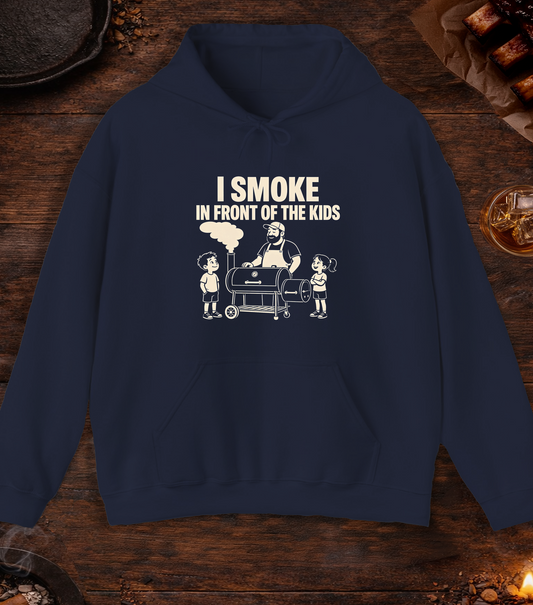Smoke Kids Hoodie - Navy