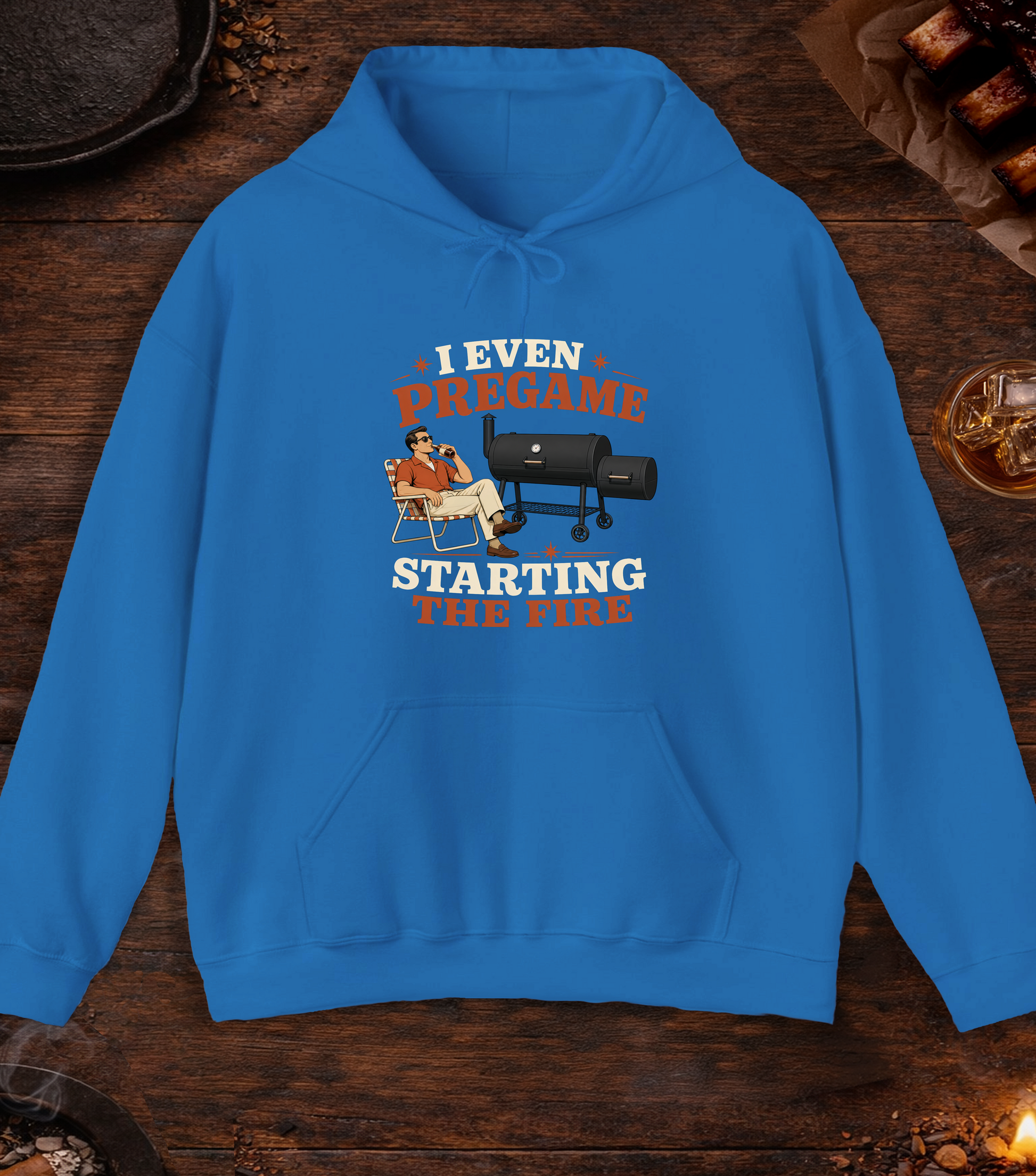 Pregame The Fire Hoodie - Royal