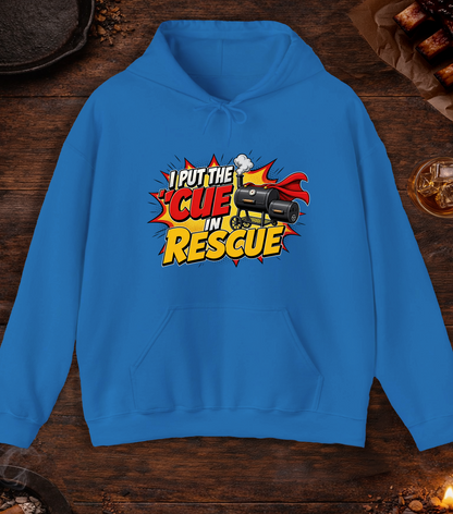 Cue in Rescue Hoodie - Royal