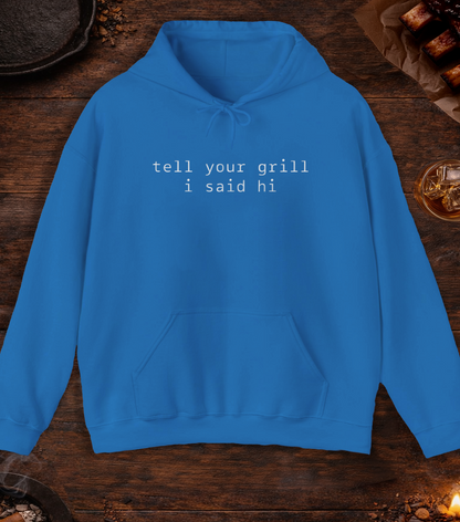 Grill Hi Hoodie - Royal