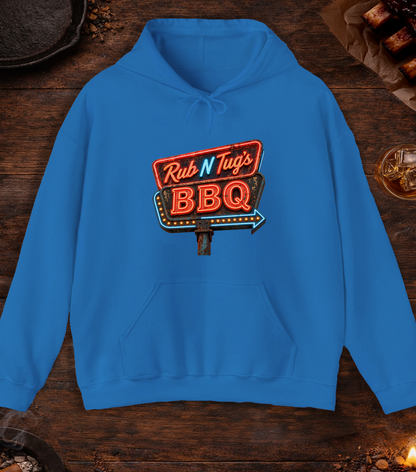 Rub N Tugs BBQ Hoodie - Royal